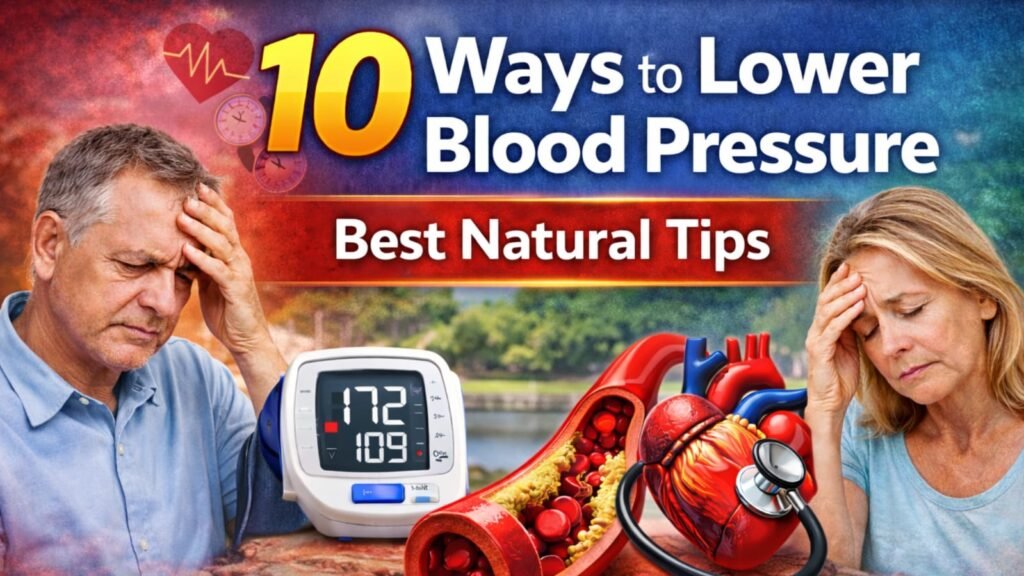 Ways to Lower Blood Pressure 10 ways
